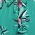 Tropical Jungle Satin Nightwear Women Pajama