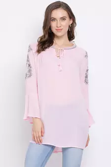 Bella Embroidered Women Top