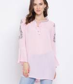 Bella Embroidered Women Top