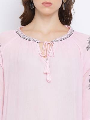 Bella Embroidered Women Top 5