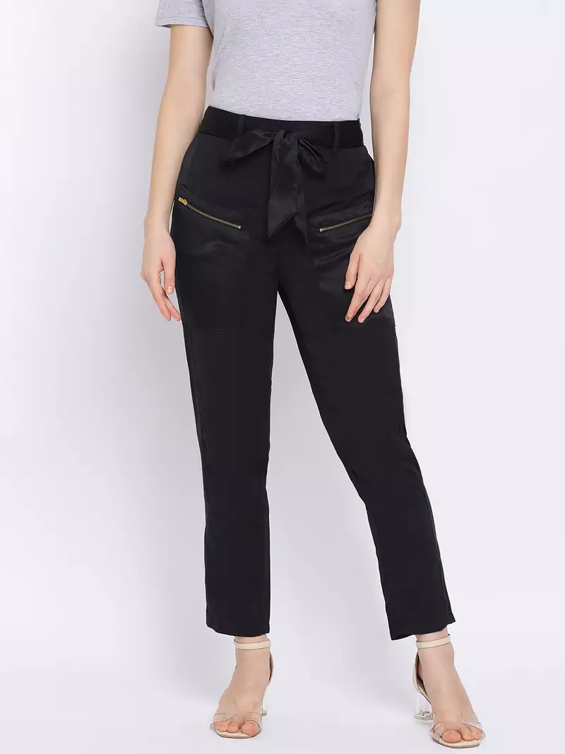 Back Zip Power Women Pant