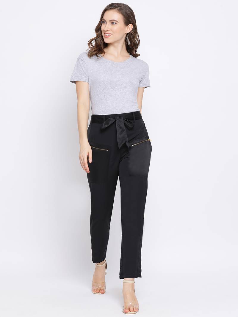 Back Zip Power Women Pant