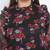 Floral Repeat Bullet Sheer Plus Size Women Top