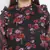 Floral Repeat Bullet Sheer Plus Size Women Top