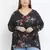Floral Northern Light Plus Size Women Top