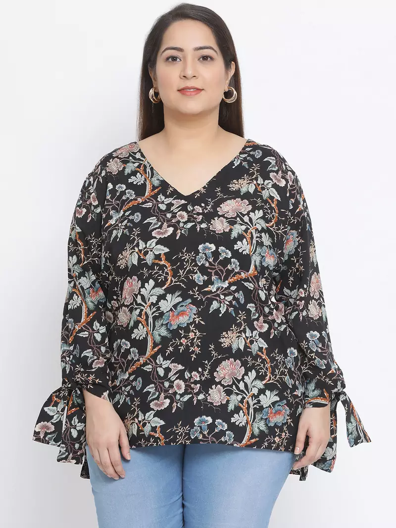 Tropic Gone Bad Plus Size Women Top