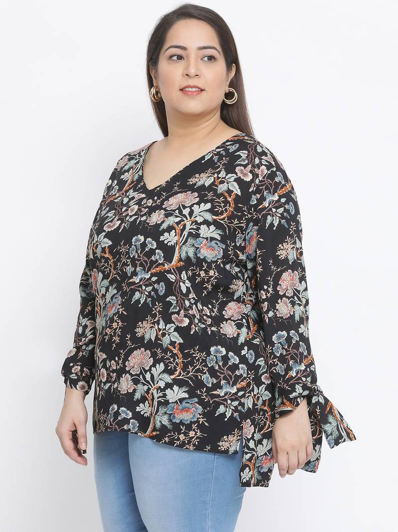 Tropic Gone Bad Plus Size Women Top