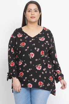 Exotic Garden Plus Size Women Top