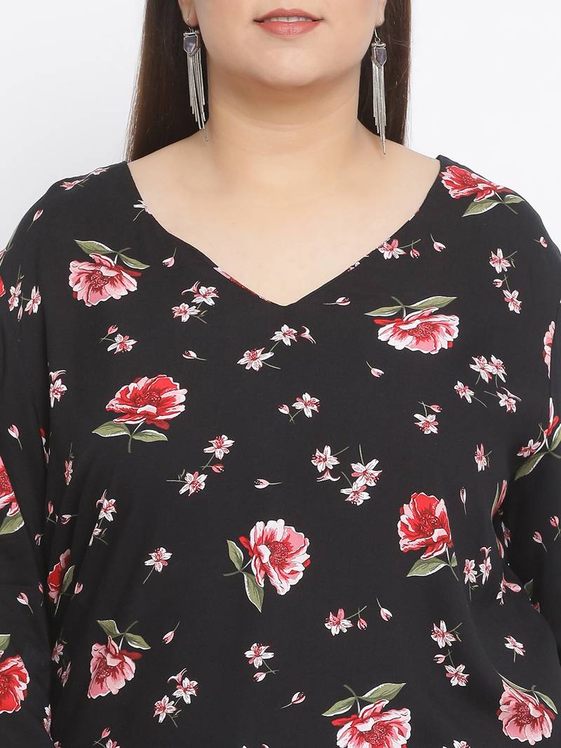 Exotic Garden Plus Size Women Top