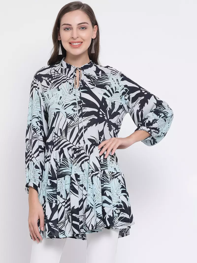 Tropical Glam Valencio Women Tunic