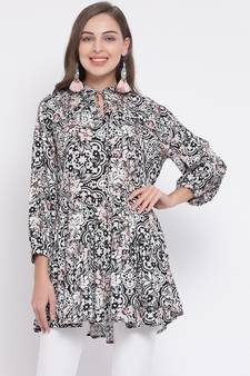 Pixelated Harmony Lisa Women Tunic