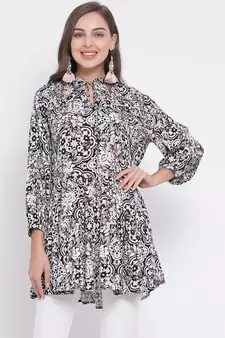 Pixelated Harmony Lisa Women Tunic