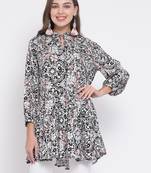 Pixelated Harmony Lisa Women Tunic