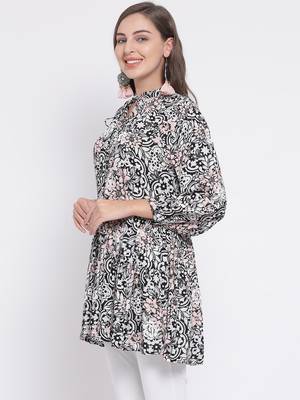 Pixelated Harmony Lisa Women Tunic 3