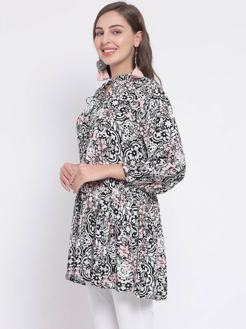 Pixelated Harmony Lisa Women Tunic