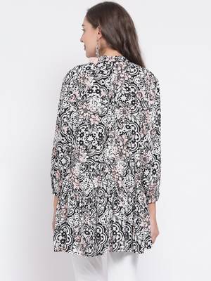 Pixelated Harmony Lisa Women Tunic 4