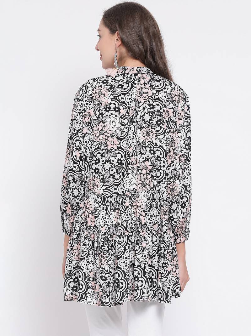 Pixelated Harmony Lisa Women Tunic