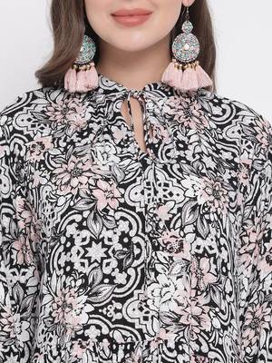 Pixelated Harmony Lisa Women Tunic 5