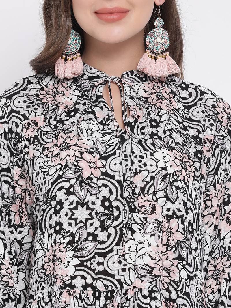 Pixelated Harmony Lisa Women Tunic