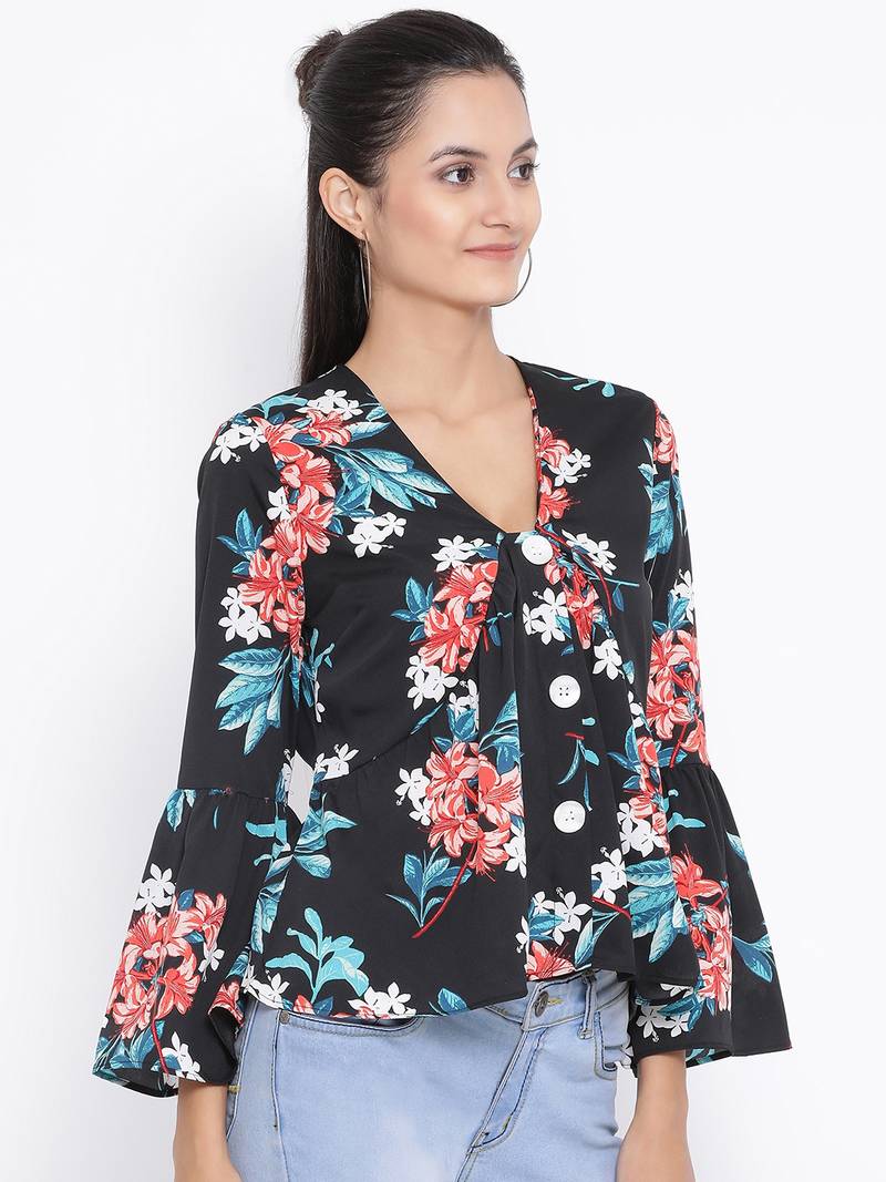 Floral Performer Women Top