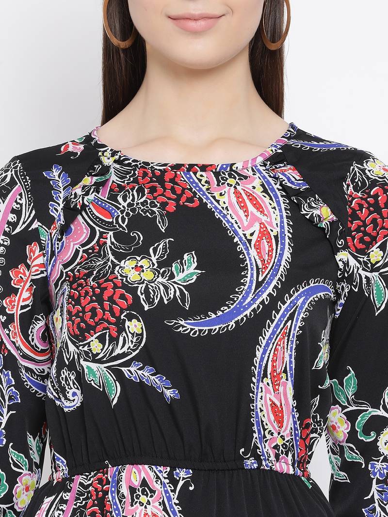 Paisley Infuse Highlight Women Dress