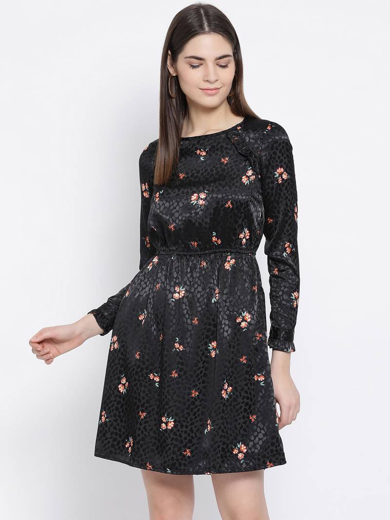 Floral Delta Nuru Women Dress