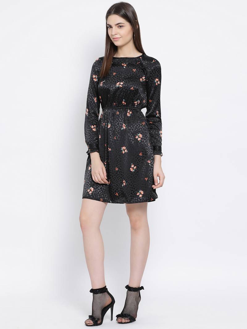 Floral Delta Nuru Women Dress