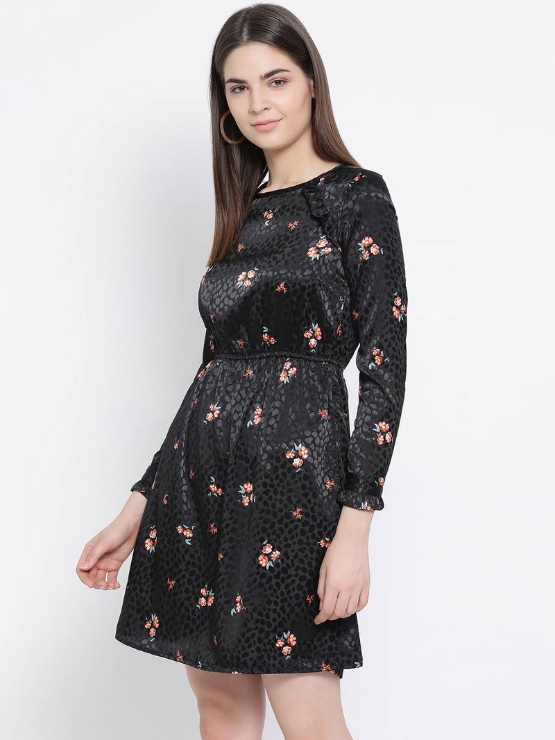 Floral Delta Nuru Women Dress