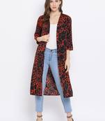 Animal Print Web Women Shrug