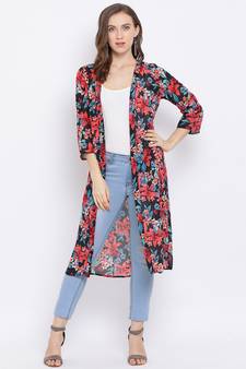 Floral Corry Women Shrug