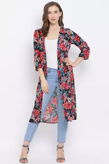 Floral Corry Women Shrug