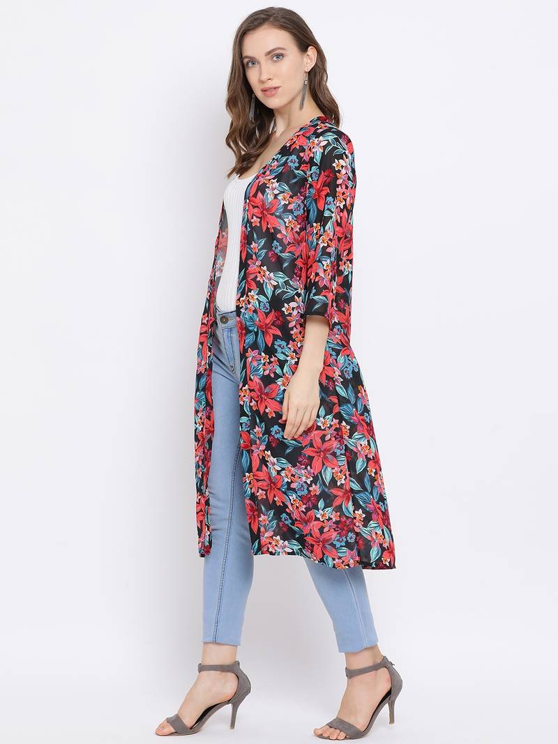 Floral Corry Women Shrug