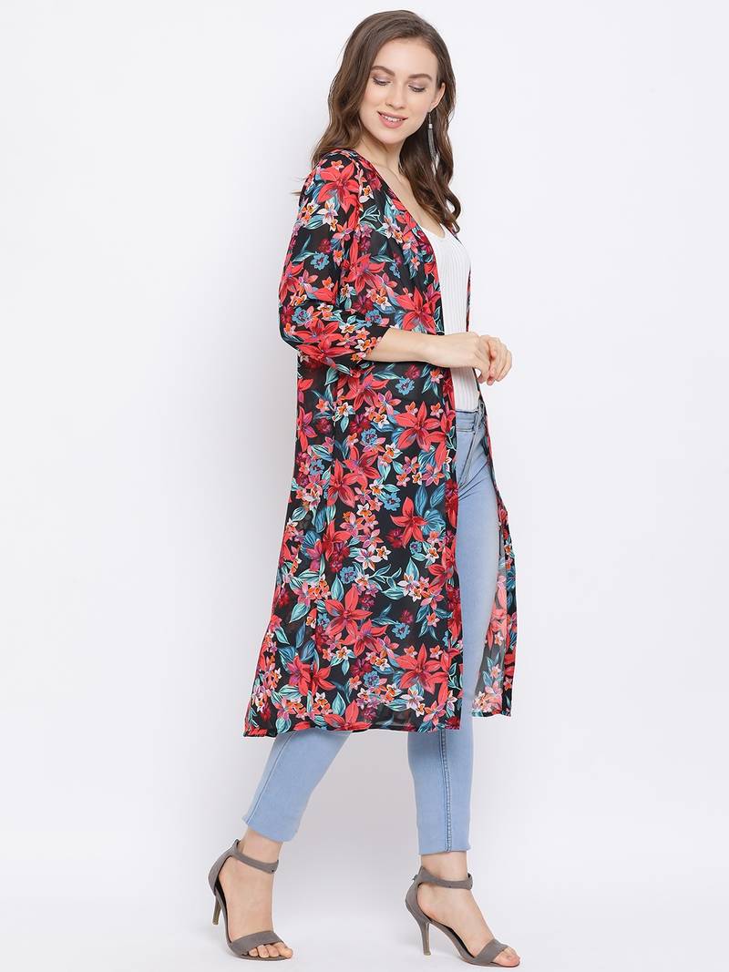 Floral Corry Women Shrug