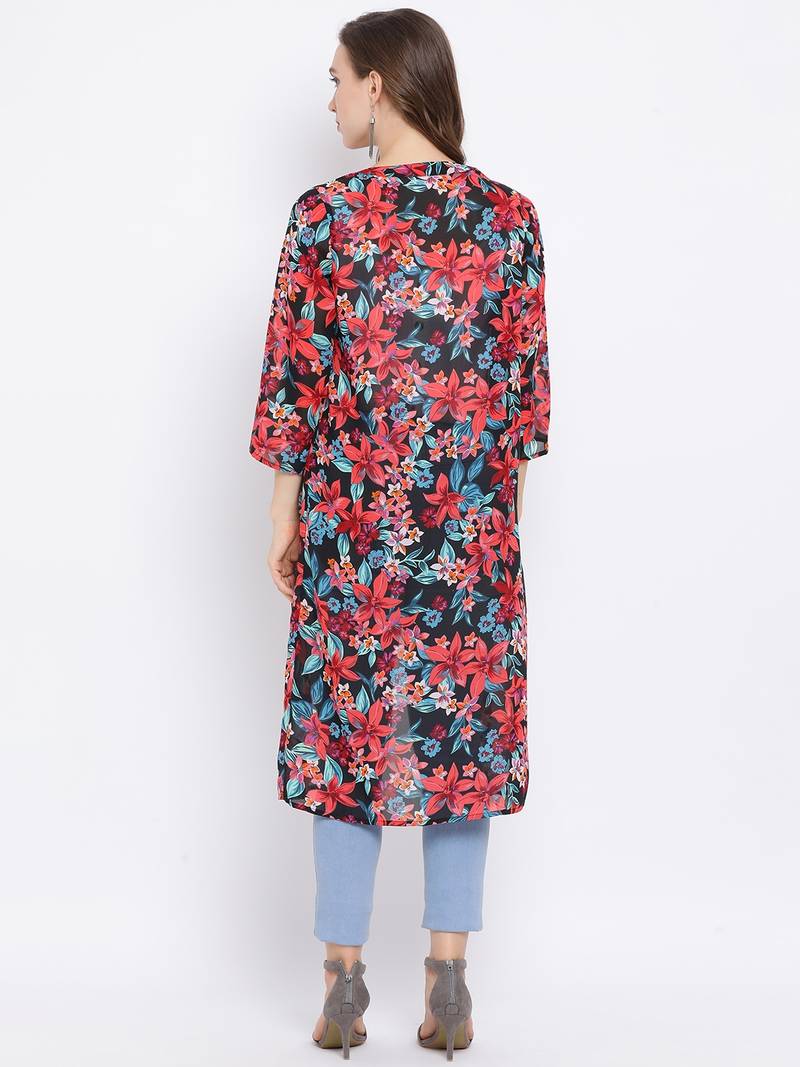 Floral Corry Women Shrug