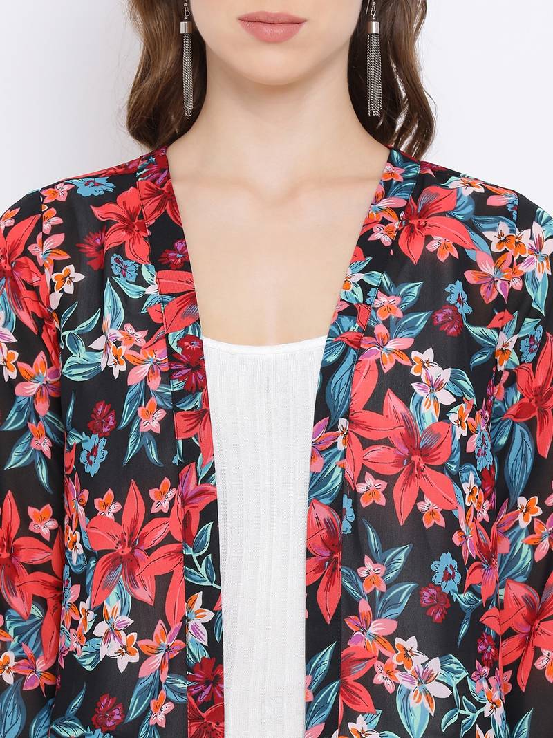 Floral Corry Women Shrug