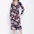 Floral Show-Stopper Midi Women Dress