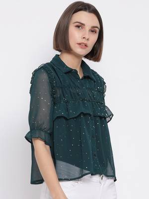 Forest Surley Clause Women Shirt 3