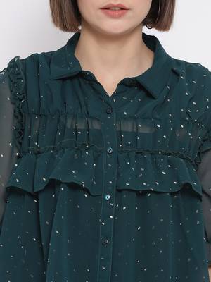 Forest Surley Clause Women Shirt 5