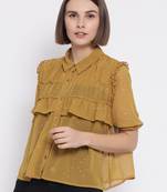 Mustard Dramatic Women Shirt