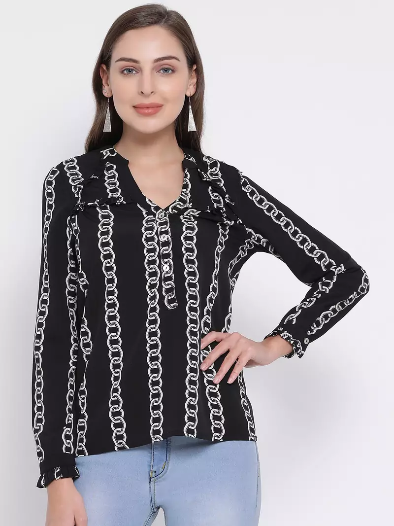 Chain Letty Glam Women Top