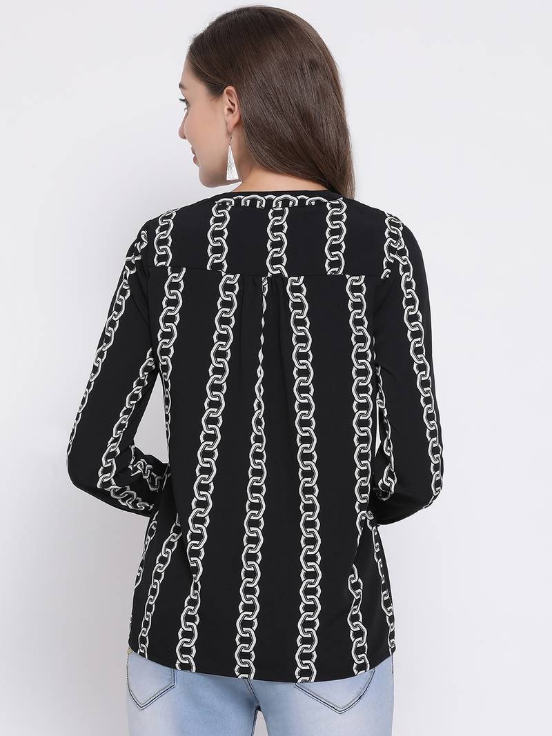 Chain Letty Glam Women Top