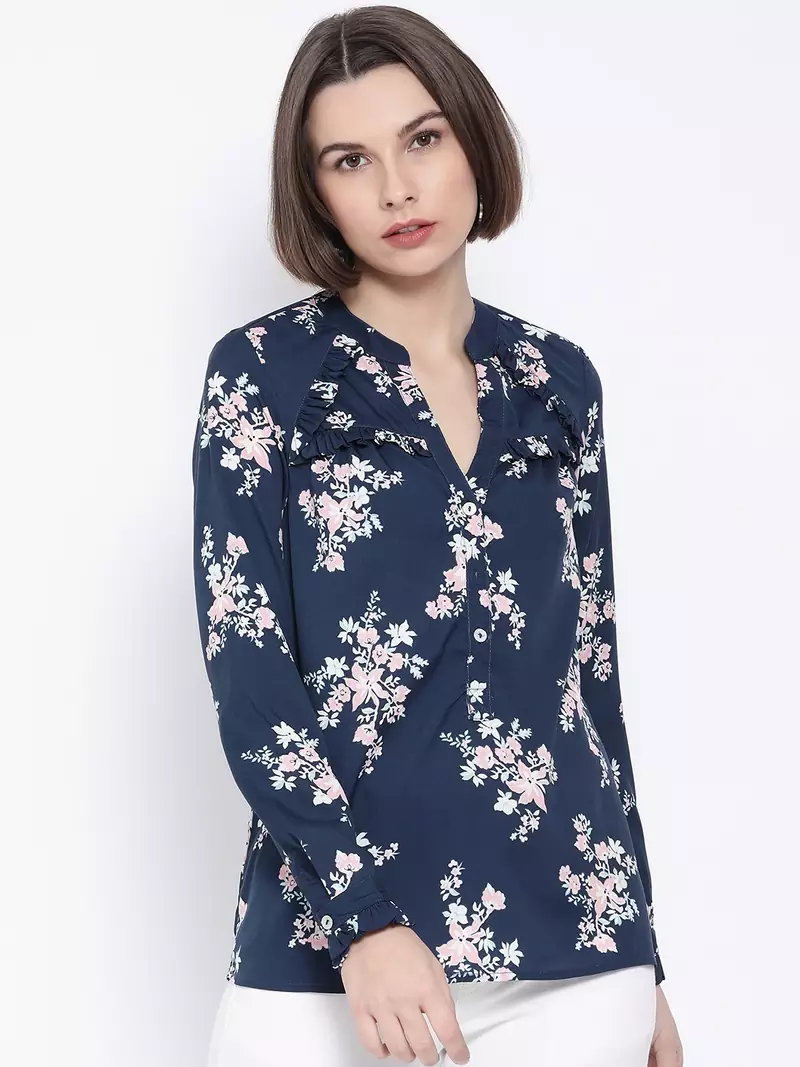 Floral Venice Chic Women Top