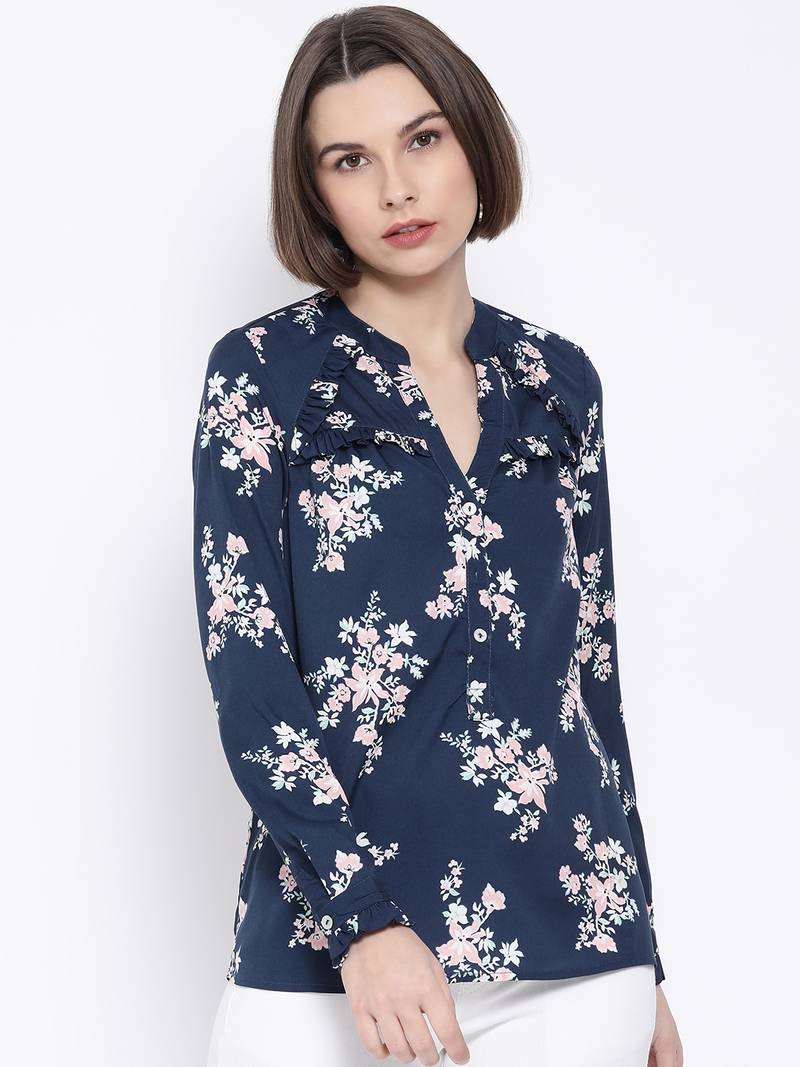 Floral Venice Chic Women Top