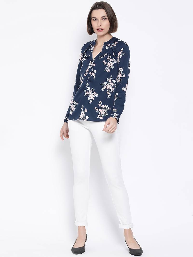 Floral Venice Chic Women Top