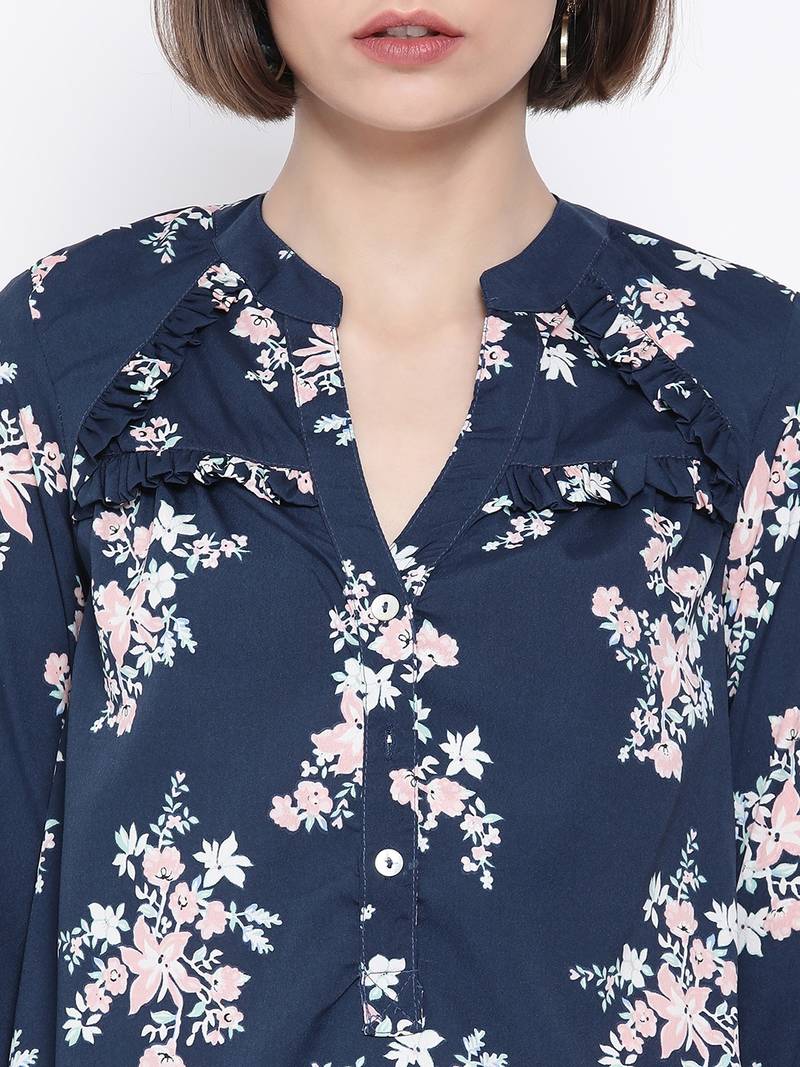 Floral Venice Chic Women Top