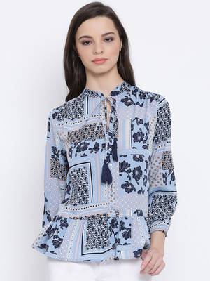 Floral Graphic Aura Women Top 1