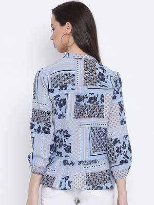 Floral Graphic Aura Women Top 4
