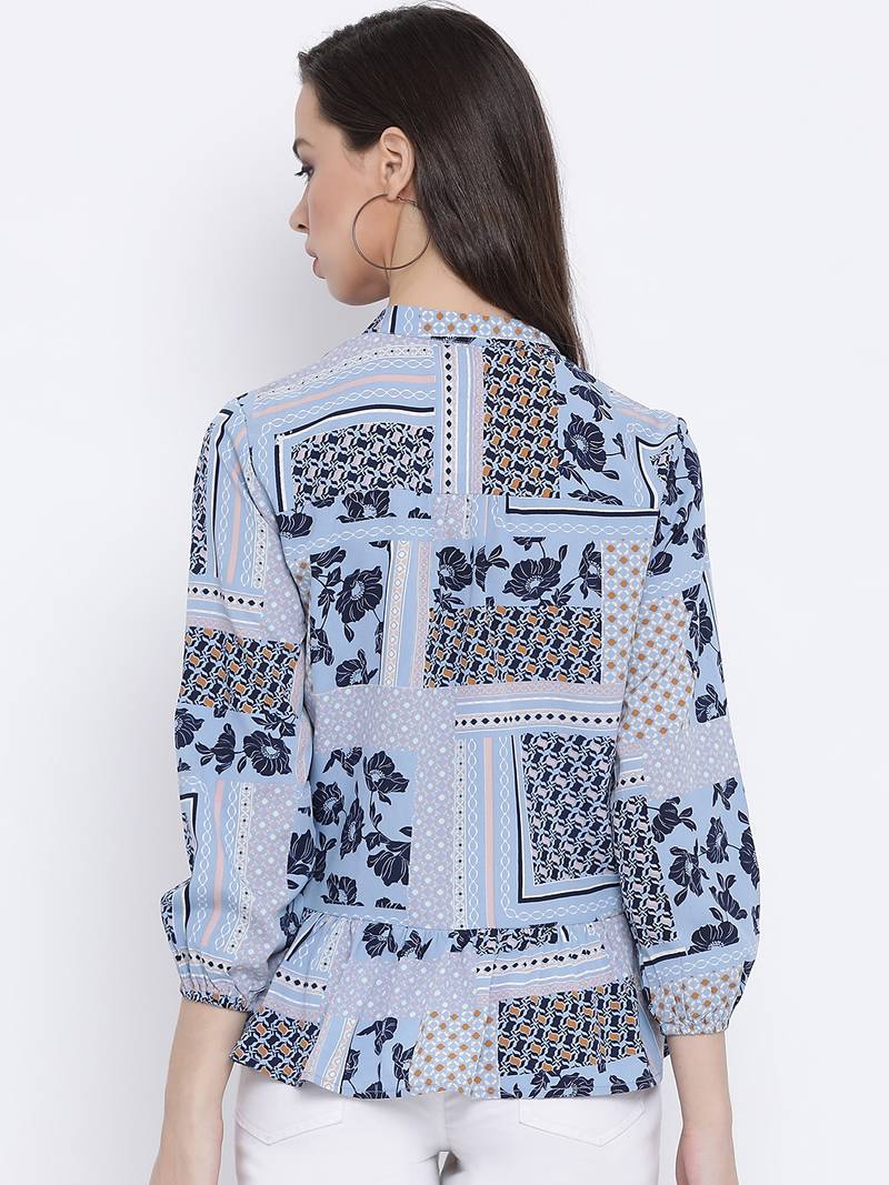 Floral Graphic Aura Women Top