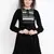 Black Sapphire Ripple Women Velvet Dress