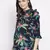 Floral Wave Ruffle Maternity Top